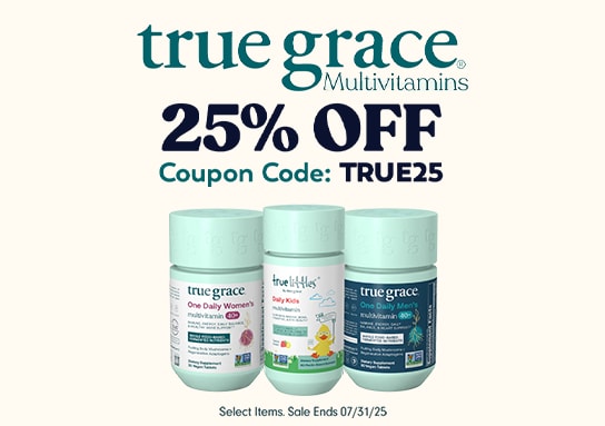 25% OFF True Grace Multivitamins