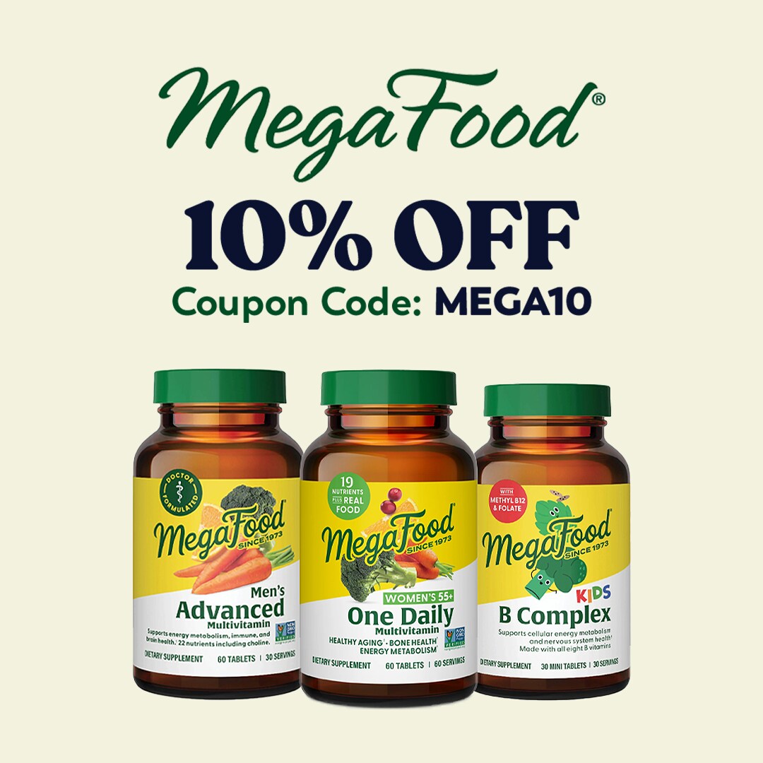 10% OFF Select MegaFood