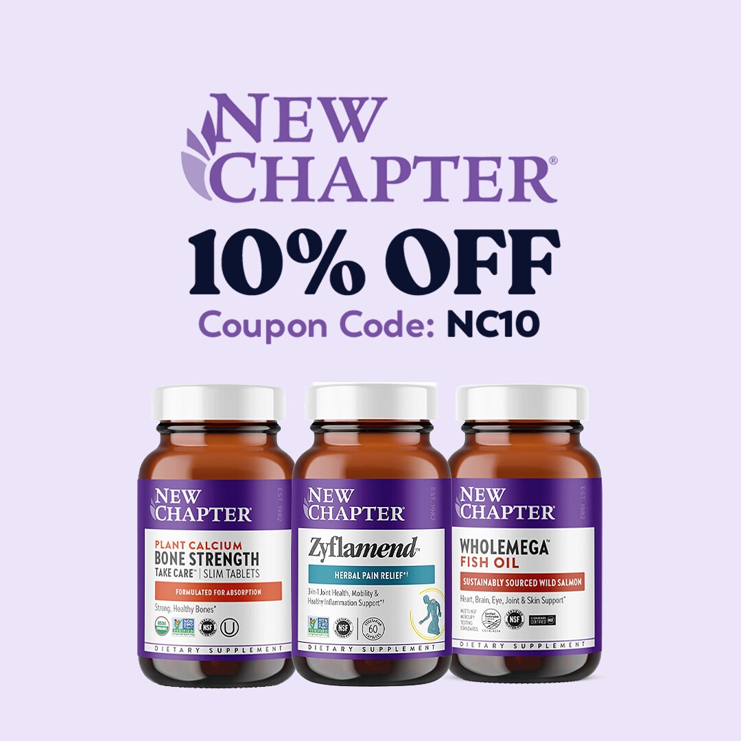 10% OFF New Chapter